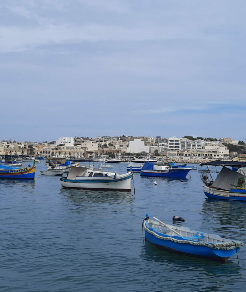 La baia di Marsaxlokk, Malta