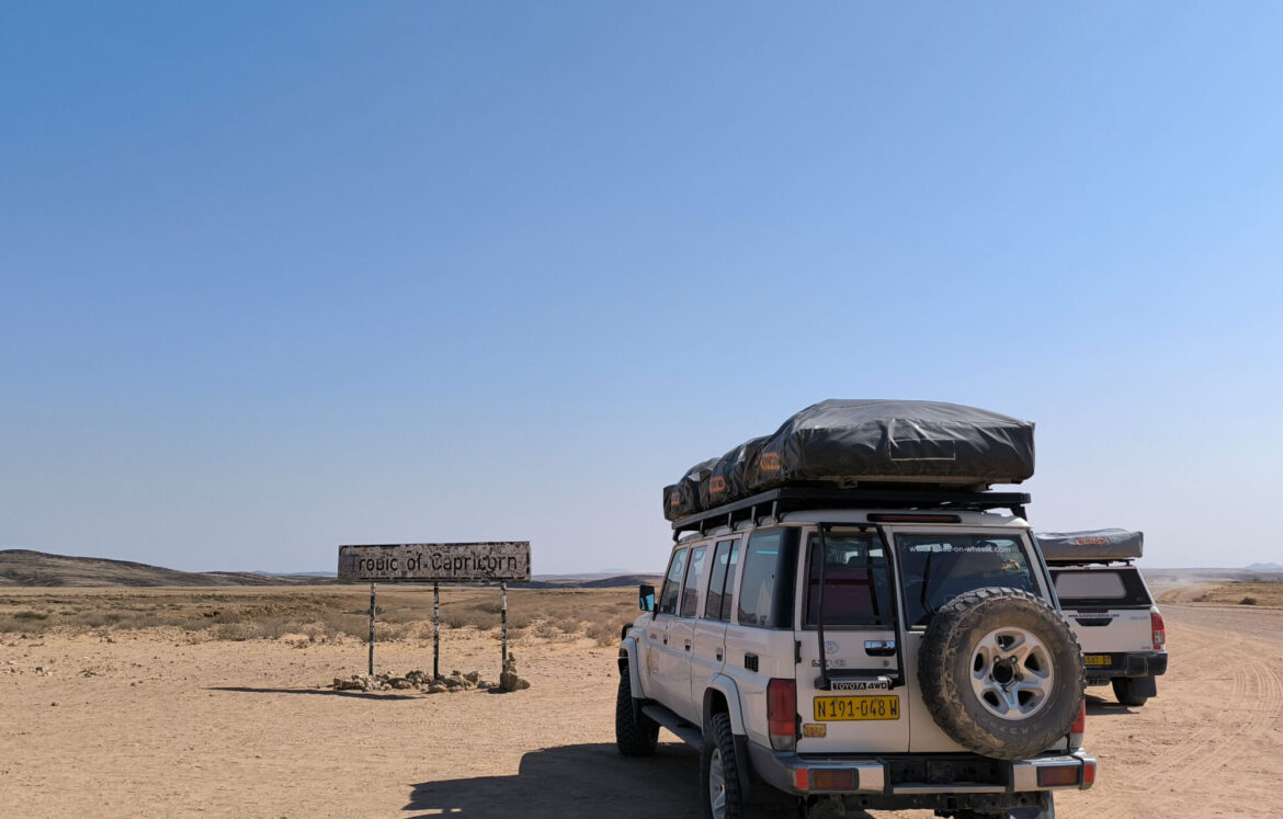 namibia tropico capricorno